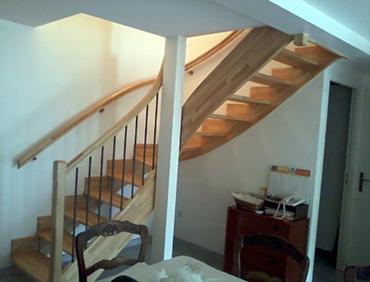 fabrication escalier  Brognoli Muret Toulouse